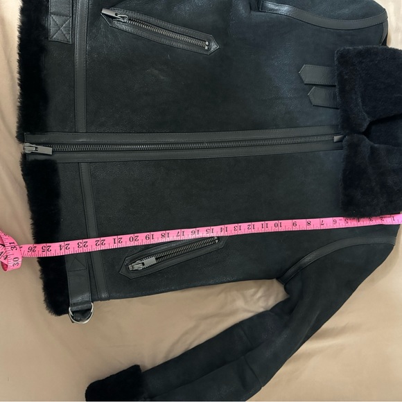 Blk dnm shearling - Picture 4 of 10